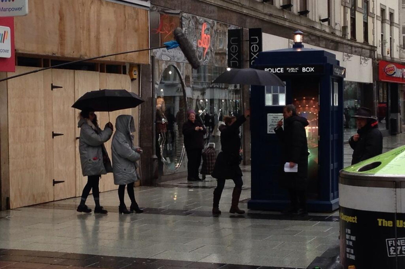 Illustration for article titled More Doctor Who filming set reports